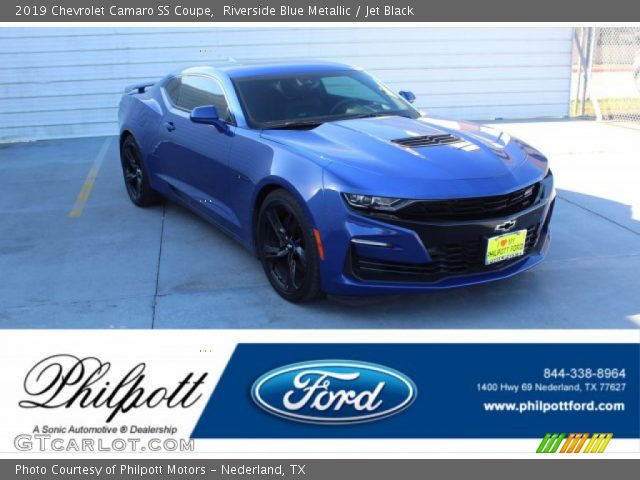 2019 Chevrolet Camaro SS Coupe in Riverside Blue Metallic
