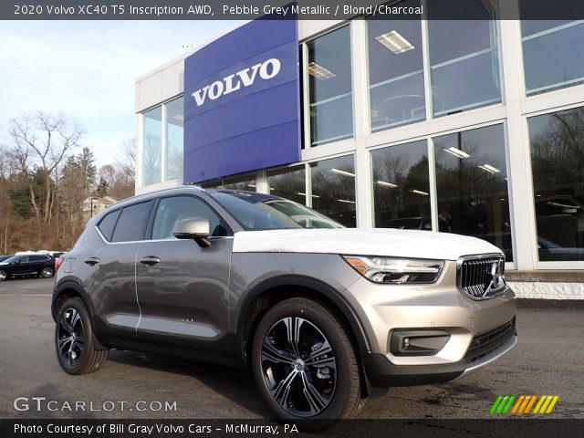 2020 Volvo XC40 T5 Inscription AWD in Pebble Grey Metallic