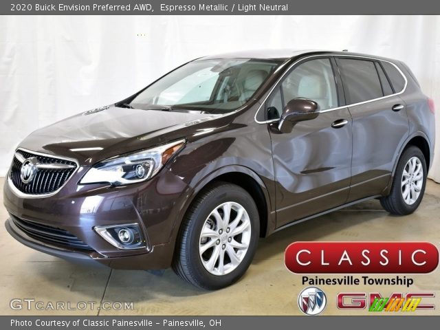 2020 Buick Envision Preferred AWD in Espresso Metallic