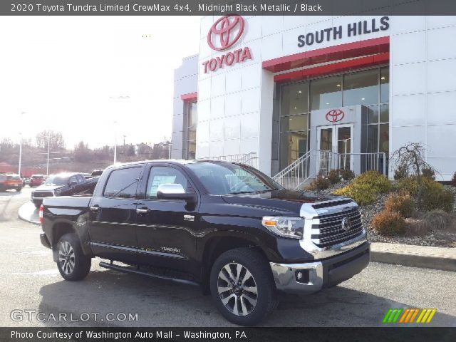 2020 Toyota Tundra Limited CrewMax 4x4 in Midnight Black Metallic