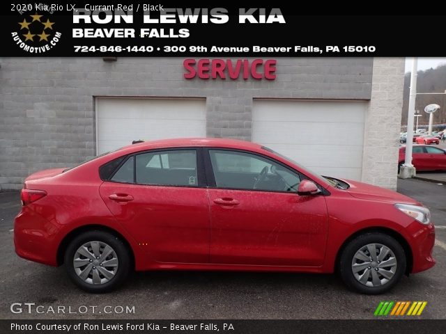 2020 Kia Rio LX in Currant Red