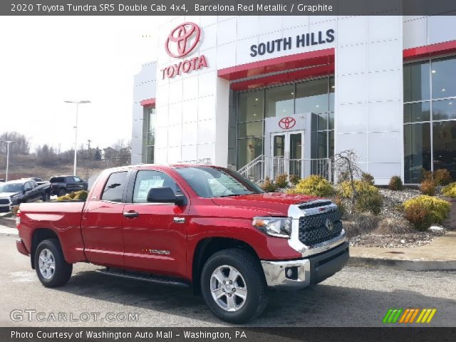 2020 Toyota Tundra SR5 Double Cab 4x4 in Barcelona Red Metallic