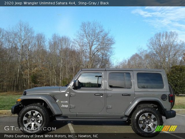 2020 Jeep Wrangler Unlimited Sahara 4x4 in Sting-Gray