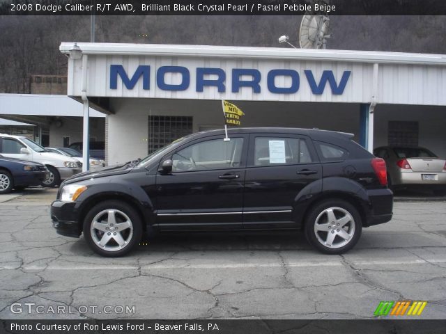 2008 Dodge Caliber R/T AWD in Brilliant Black Crystal Pearl