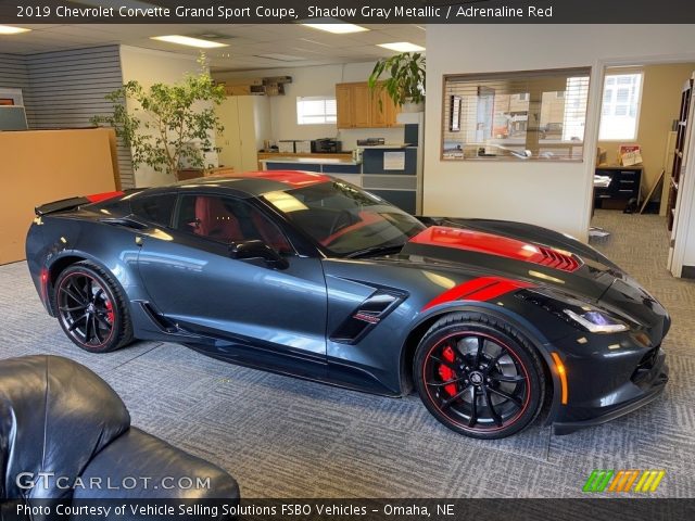 2019 Chevrolet Corvette Grand Sport Coupe in Shadow Gray Metallic