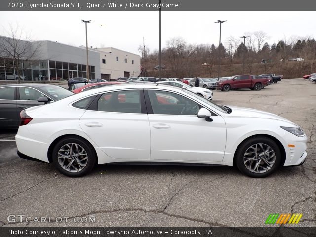 2020 Hyundai Sonata SEL in Quartz White