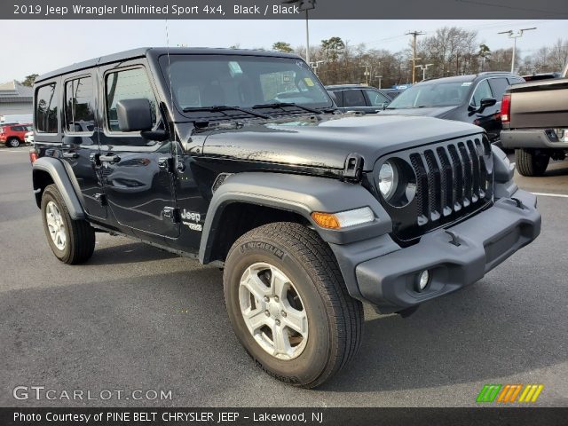 2019 Jeep Wrangler Unlimited Sport 4x4 in Black