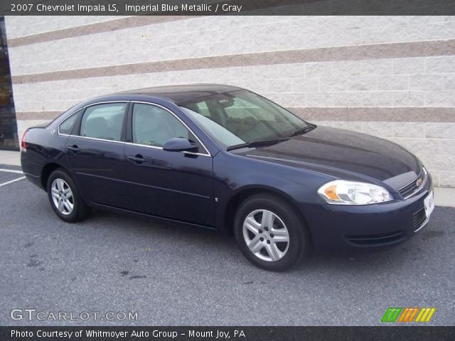 2007 Chevrolet Impala LS in Imperial Blue Metallic