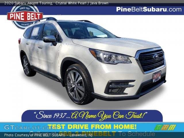 2020 Subaru Ascent Touring in Crystal White Pearl