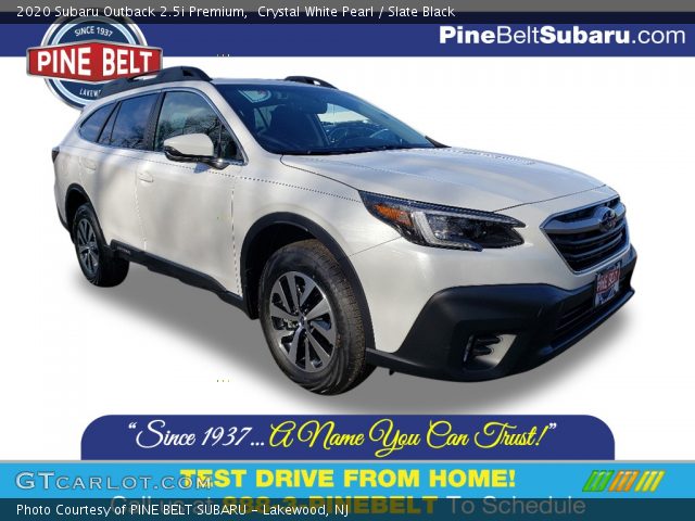 2020 Subaru Outback 2.5i Premium in Crystal White Pearl