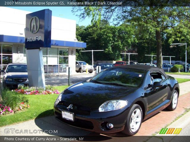 2007 Mitsubishi Eclipse Spyder GS in Kalapana Black