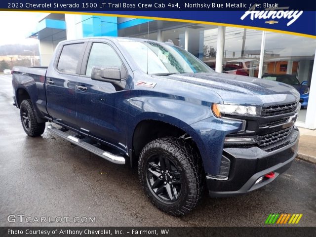 2020 Chevrolet Silverado 1500 LT Trail Boss Crew Cab 4x4 in Northsky Blue Metallic