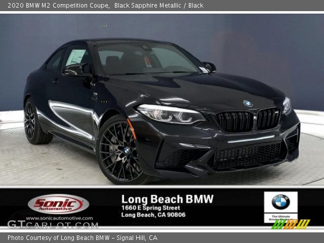 2020 BMW M2 Competition Coupe in Black Sapphire Metallic