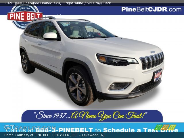 2020 Jeep Cherokee Limited 4x4 in Bright White