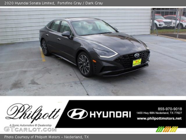 2020 Hyundai Sonata Limited in Portofino Gray