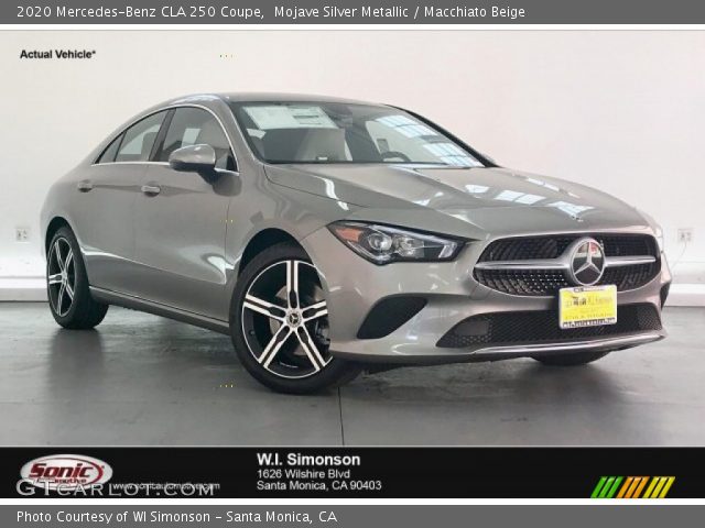 2020 Mercedes-Benz CLA 250 Coupe in Mojave Silver Metallic