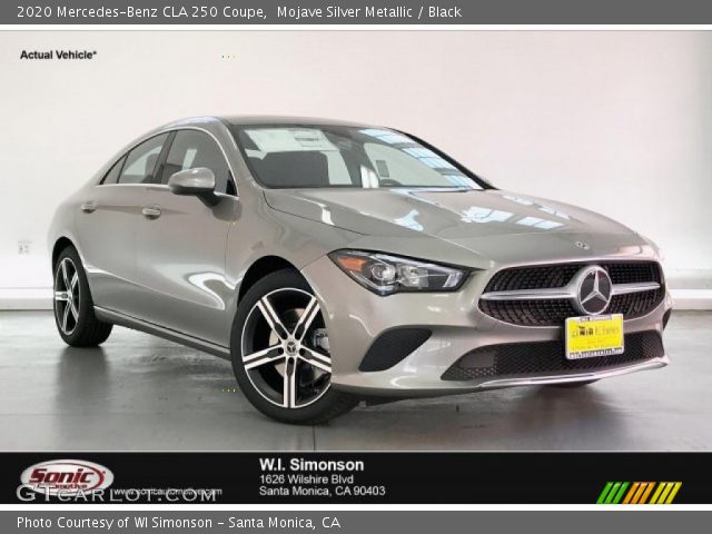 2020 Mercedes-Benz CLA 250 Coupe in Mojave Silver Metallic