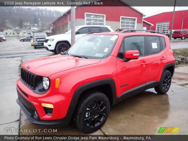 2020 Jeep Renegade Latitude 4x4 in Colorado Red