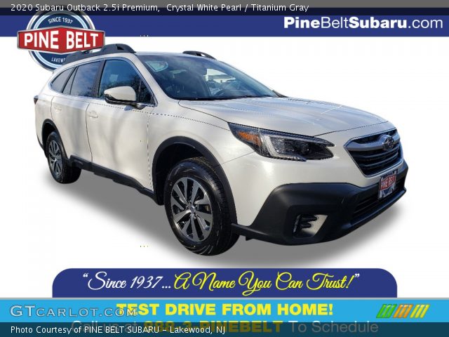 2020 Subaru Outback 2.5i Premium in Crystal White Pearl