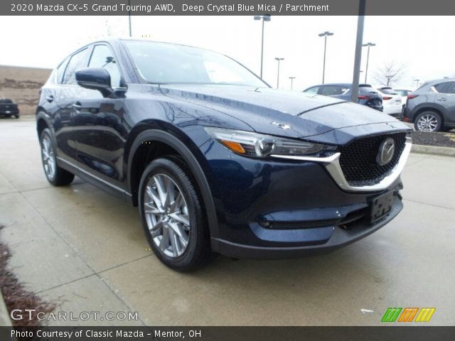 2020 Mazda CX-5 Grand Touring AWD in Deep Crystal Blue Mica