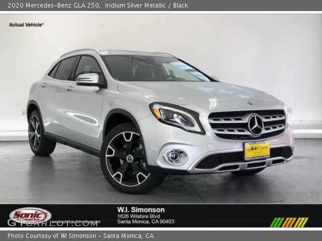 2020 Mercedes-Benz GLA 250 in Iridium Silver Metallic