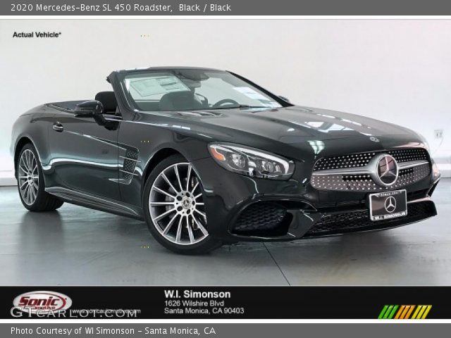 2020 Mercedes-Benz SL 450 Roadster in Black