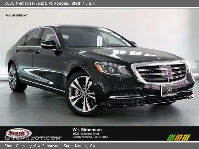 2020 Mercedes-Benz S 450 Sedan in Black