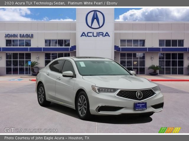 2020 Acura TLX Technology Sedan in Platinum White Pearl