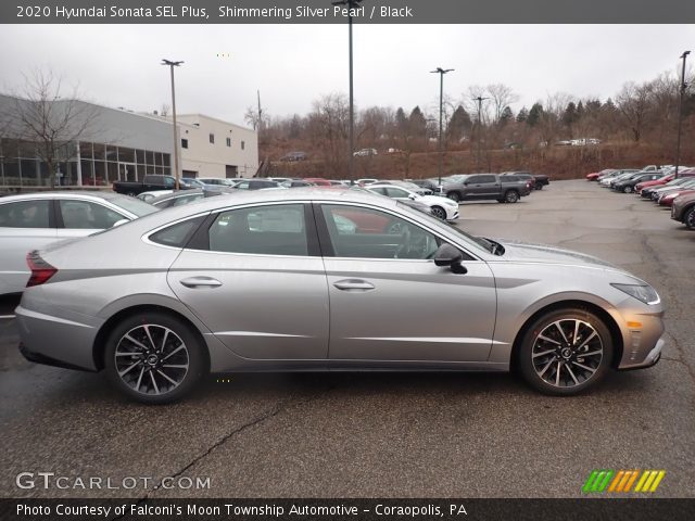 2020 Hyundai Sonata SEL Plus in Shimmering Silver Pearl