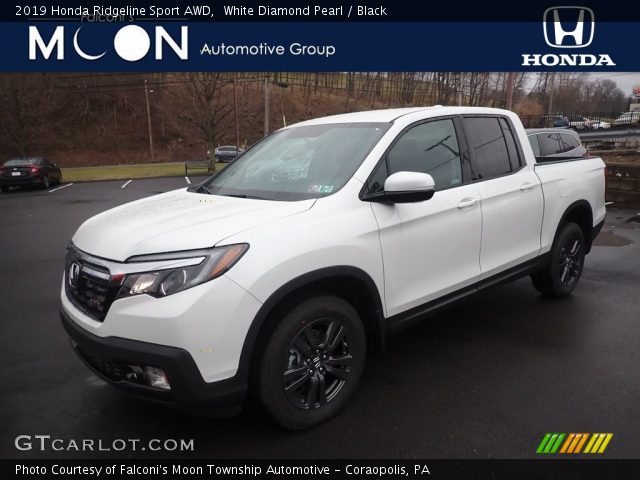 2019 Honda Ridgeline Sport AWD in White Diamond Pearl