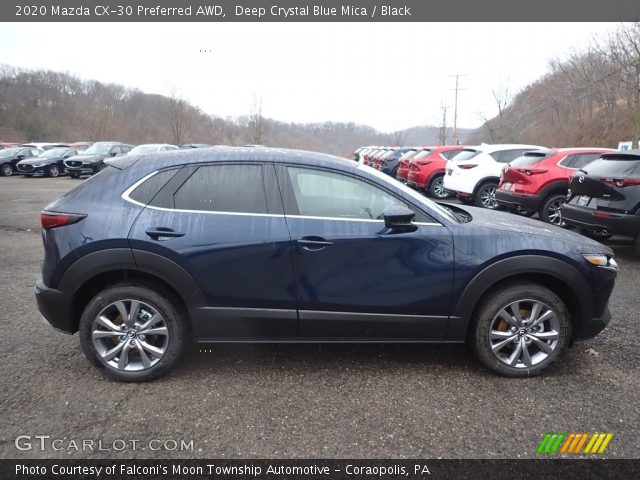 2020 Mazda CX-30 Preferred AWD in Deep Crystal Blue Mica
