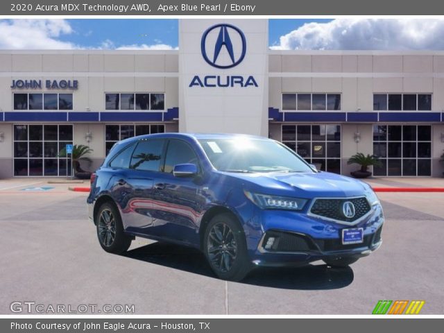 2020 Acura MDX Technology AWD in Apex Blue Pearl