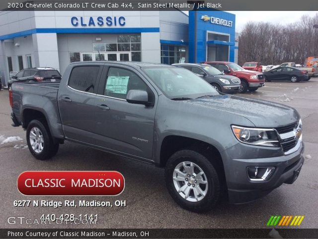 2020 Chevrolet Colorado LT Crew Cab 4x4 in Satin Steel Metallic