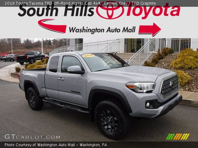 2019 Toyota Tacoma TRD Off-Road Access Cab 4x4 in Cement Gray