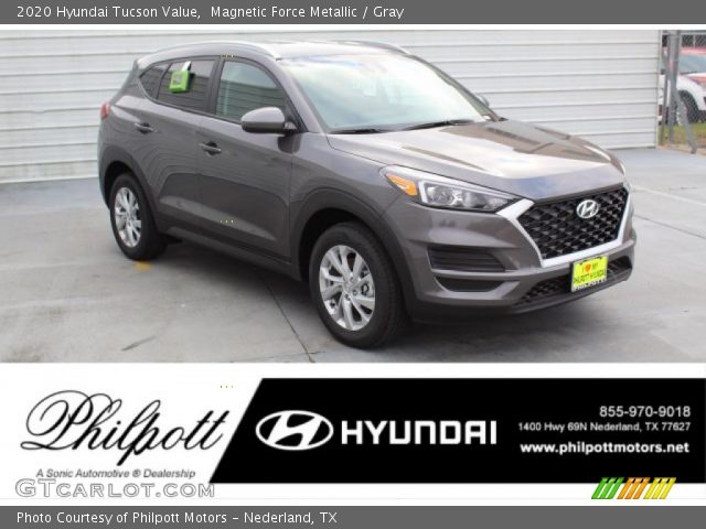 2020 Hyundai Tucson Value in Magnetic Force Metallic