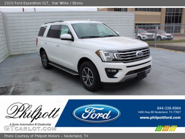 2020 Ford Expedition XLT in Star White