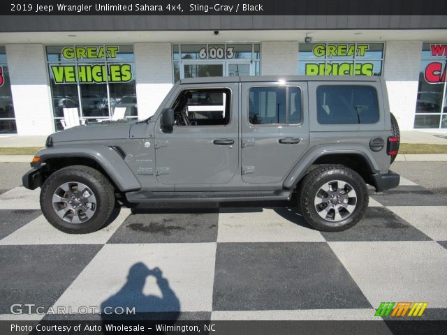 2019 Jeep Wrangler Unlimited Sahara 4x4 in Sting-Gray