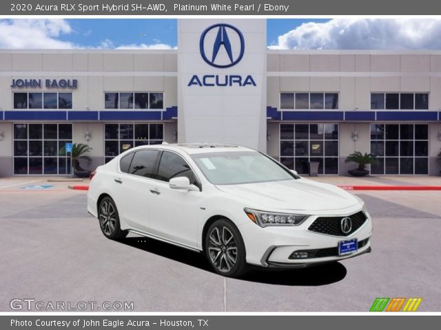 2020 Acura RLX Sport Hybrid SH-AWD in Platinum White Pearl