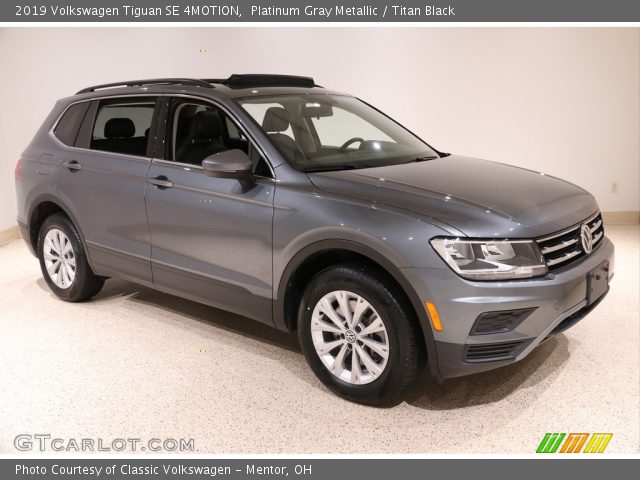 2019 Volkswagen Tiguan SE 4MOTION in Platinum Gray Metallic
