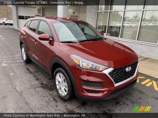 2020 Hyundai Tucson SE AWD in Gemstone Red