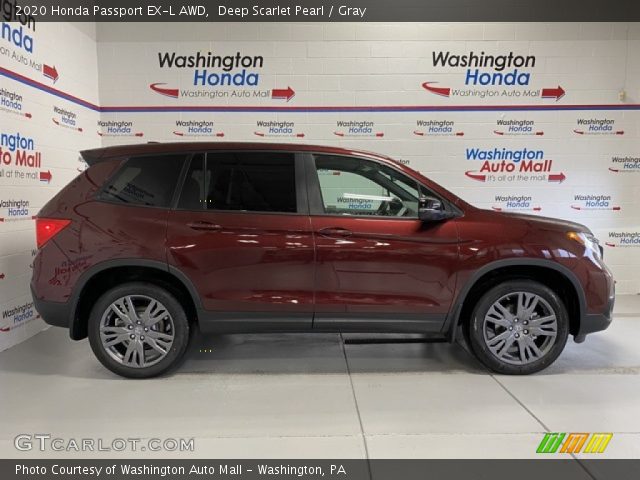 2020 Honda Passport EX-L AWD in Deep Scarlet Pearl