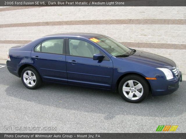 2006 Ford Fusion SE V6 in Dark Blue Pearl Metallic