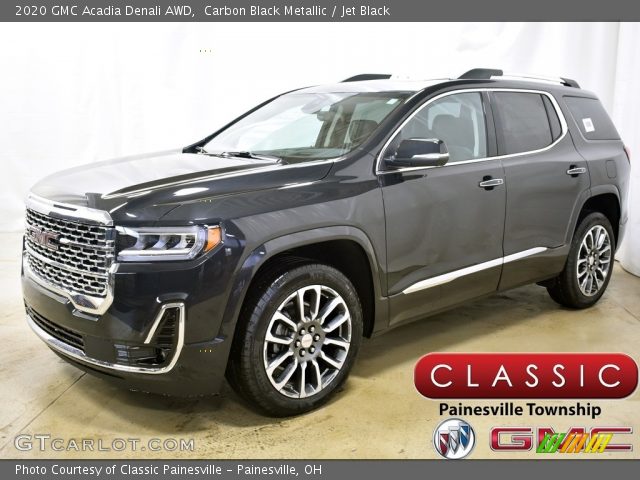 2020 GMC Acadia Denali AWD in Carbon Black Metallic