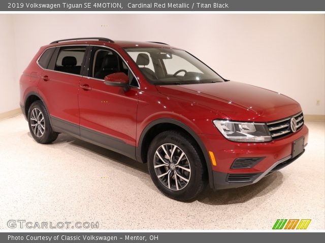 2019 Volkswagen Tiguan SE 4MOTION in Cardinal Red Metallic