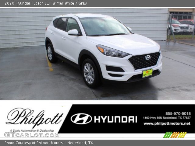 2020 Hyundai Tucson SE in Winter White