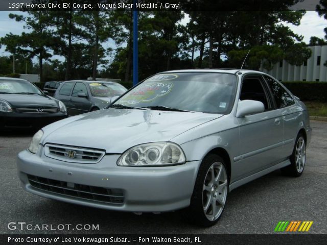 1997 Honda Civic EX Coupe in Vogue Silver Metallic
