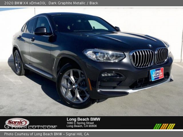 2020 BMW X4 xDrive30i in Dark Graphite Metallic