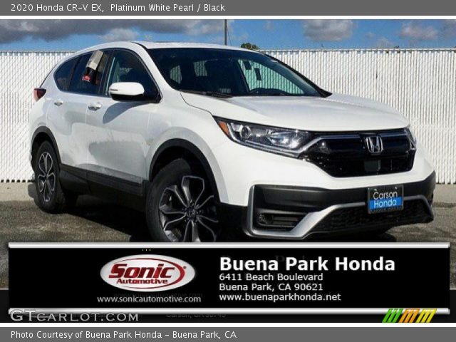 2020 Honda CR-V EX in Platinum White Pearl