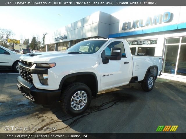 2020 Chevrolet Silverado 2500HD Work Truck Regular Cab 4x4 in Summit White