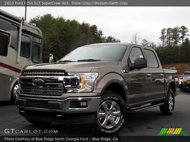2020 Ford F150 XLT SuperCrew 4x4 in Stone Gray